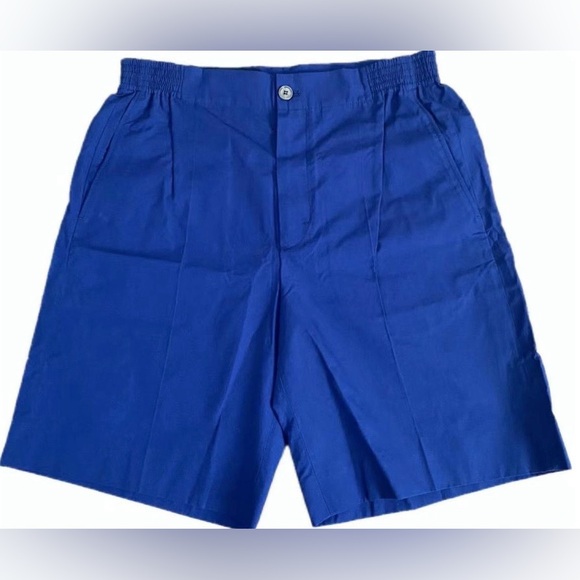 Gucci Heavy Cotton Popeline W/EMB Blue Print shorts size IT 50